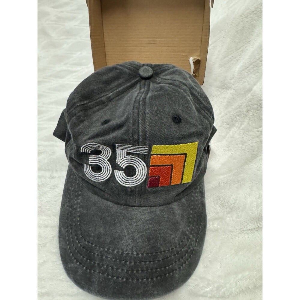 Retro Embroidered Trucker Hat Cap, 35th Birthday Unisex Hat Gift